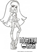 coloriage monster high cleo de nile